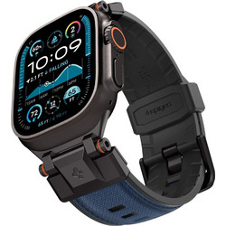 Spigen Durapro Armor Λουράκι Σιλικόνης Navy Blue (Apple Watch 42 / 44 / 45 / 49mm)