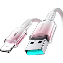 Joyroom S-A42 Braided USB-A to Lightning Cable 1.2m White 6956116728144