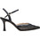 Envie Shoes Γόβες Δερμάτινες με Λεπτό Ψηλό Τακούνι & Λουράκι Μαύρες E02-21731-34