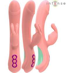 Intense Rachel Rabbit Vibrator Δονητής Rabbit 23cm Ροζ