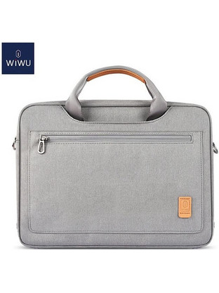 WiWu Pioneer Pro Αδιάβροχη Τσάντα Laptop Χειρός 14" Grey