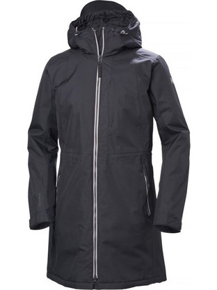 Helly Hansen Westport Γυναικείο Μπουφάν Softshell Μακρύ Αδιάβροχο Μαύρο 53298-980