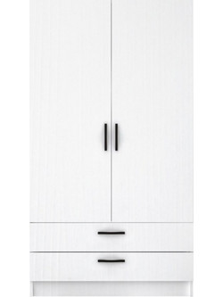 Megapap Δίφυλλη Ντουλάπα Ρούχων Victoria 100x60x181cm GP028-0121,1