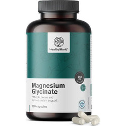 HealthyWorld Magnesium Glycinate 250mg 180 Κάψουλες