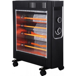 Mistral Plus LX-220B Σόμπα Χαλαζία 2400W με Θερμοστάτη