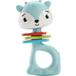 Fisher-Price Clackin' Fun Fawn Κουδουνίστρα Κρίκος για 3+ Μηνών