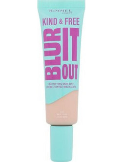 Rimmel Kind & Free Blur It Out 010 Rose Ivory Liquid Make Up 30ml