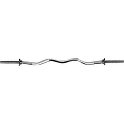 Viking 104715 Στραβόμπαρα 6kg Φ28mm 120cm με Βιδωτά Κολάρα