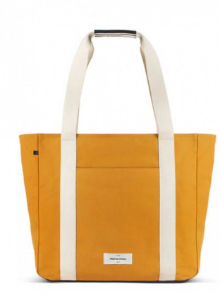 Native Union Work From Anywhere Tote Bag Pro Αδιάβροχη Τσάντα Laptop Ώμου 16" Yellow