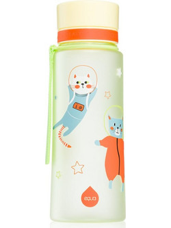 Equa Kids Space Catos Παιδικό Παγούρι Πλαστικό BPA Free Πολύχρωμο 600ml