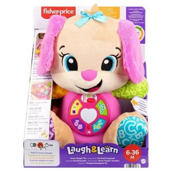 Fisher-Price Παίζω & Μαθαίνω Smart Stages Εκπαιδευτικό Σκυλάκι Ροζ 6+ Μηνών