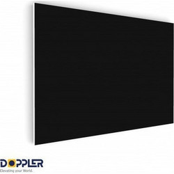 Doppler DIR125-WM Black Πάνελ Υπέρυθρης Θέρμανσης Τοίχου Μεταλλικό 1250W 115x78cm