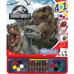 AS Company Jurassic World Σετ Ζωγραφικής 21τμχ 1023-62745