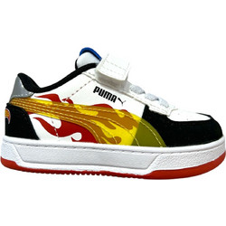 Puma Caven 2.0 Hot Wheels Παιδικά Sneakers Μαύρα Κόκκινα 401406-01