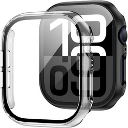 Tech-Protect Defense360 Πλαστική Θήκη με Προστασία Οθόνης για Apple Watch 10 46mm Διαφανής
