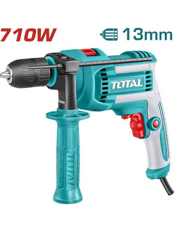 Total TG10713662 Κρουστικό Δράπανο 13mm 710W