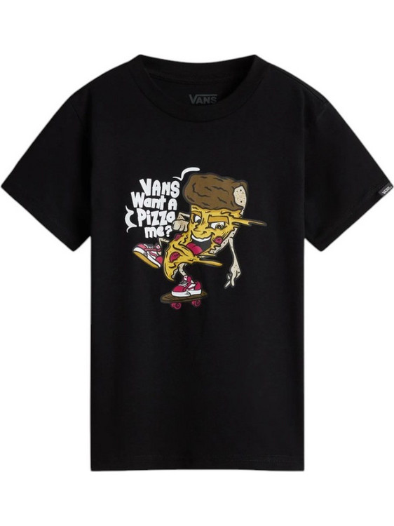 Vans Παιδικό T-Shirt Κοντομάνικο Μαύρο VN000NQ2BLK