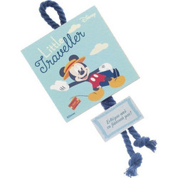 Parisis Μπομπονιέρα Βάπτισης Καδράκι Mickey Mouse Travel από Ξύλο ΝΑ250