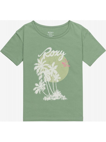 Roxy Παιδικό T-Shirt Κοντομάνικο Πράσινο Mint ERGZT04121-GHZO