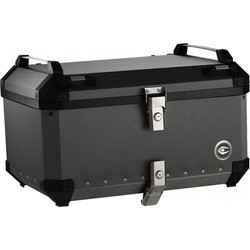 Coocase Q3 Brushed Titan Μπαγκαζιέρα Μηχανής Αλουμινίου 65lt