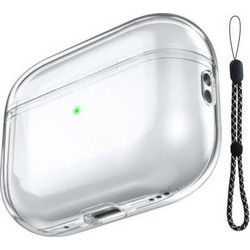 AHAstyle WG94 Θήκη Σιλικόνης για Apple AirPods Pro 2 Διαφανής