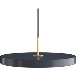 Umage Asteria Plus 2561 Κρεμαστό Φωτιστικό Οροφής Μονόφωτο LED με Θερμό Λευκό Φως Μπρονζέ