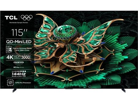 TCL QD-Mini LED 115C7K Smart Τηλεόραση 115" 4K Mini LED HDR (2025)