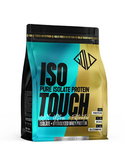 Gold Touch Nutrition ISO Touch Premium 86% Cookie Dough Bag Πρωτεΐνη Ορού Γάλακτος Γράμμωσης Χωρίς Λακτόζη 2kg