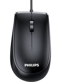 Philips SPK7217 Ενσύρματο Ποντίκι Black