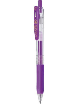 Zebra Sarasa Clip Στυλό Gel 0.7mm Μωβ ZB-35148
