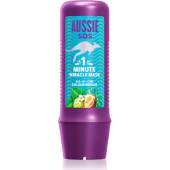 Aussie 1 Minute Miracle Color Rescue Μάσκα Μαλλιών για Προστασία Χρώματος & Επανόρθωση για Βαμμένα Μαλλιά 250ml