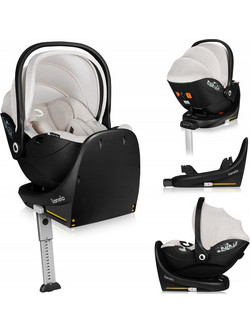 Lionelo Moxie Κάθισμα Αυτοκινήτου i-Size 0-13kg ISOfix Beige Sand