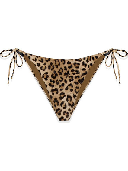 Mc2 Saint Barth Marielle Bikini Brazil Animal Print Καφέ MRL0001-04268H