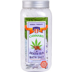 Palacio Cannabis & Death Sea Άλατα Μπάνιου Κρύσταλλοι 900gr