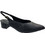 Piccadilly Ανατομικές Γόβες Slingback Δερμάτινες με Χοντρό Χαμηλό Τακούνι Μαύρες 1-779-25133