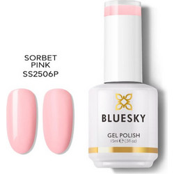 Bluesky Sorbet Pink Ημιμόνιμο Βερνίκι Νυχιών 15ml