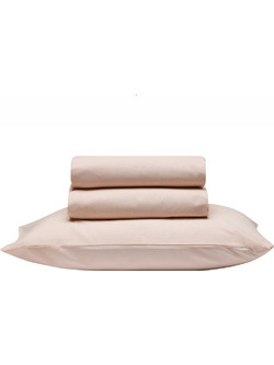 Kentia Σεντόνι King Size Βαμβακερό 270x270 Essential 18 Powder Pink