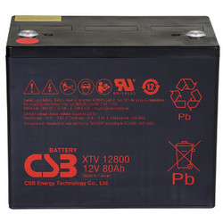 CSB XTV12800 Μπαταρία VRLA-AGM 12V 80Ah