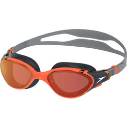 Speedo Biofuse 2.0 Γυαλάκια Κολύμβησης Ενηλίκων Αντιθαμβωτικά Μαύρα Πορτοκαλί