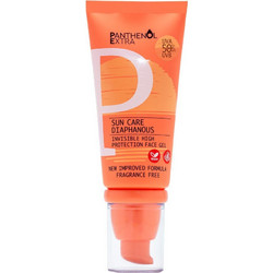 Medisei Panthenol Extra Sun Care Diaphanous Αντηλιακό Gel Προσώπου SPF50+ 50ml
