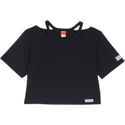 Joyce Παιδικό Crop Top Αμάνικο Μαύρο 2513508-RS2005