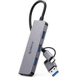 Orico YSA5-U3 USB Hub 3.0 USB-C με 4 Θύρες USB-A