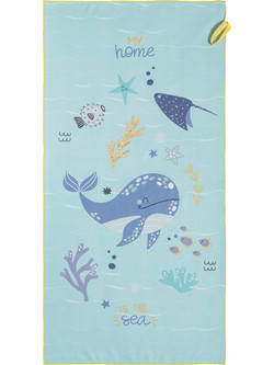 Nima Sea Παιδική Πετσέτα Θαλάσσης Microfiber Γαλάζια 70x140cm