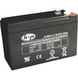 B&P DJWS12-7 Μπαταρία VRLA-AGM 12V 7Ah