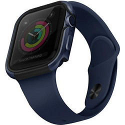 Uniq Valencia Πλαστική Θήκη για Apple Watch 4 / 5 / 6 / SE 40mm Μπλε