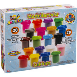 Artkids Σετ Βαζάκια Πλαστελίνης 20τμχ 32851