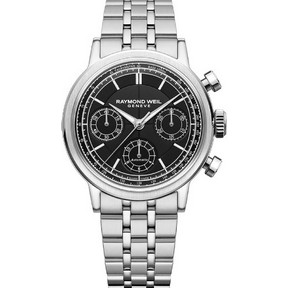 Raymond Weil Millesime Ανδρικό Ρολόι Χρονογράφος Αυτόματο με Ασημί Μεταλλικό Μπρασελέ 7765-ST-20001 Raymond Weil Millesime Ανδρικό Ρολόι Χρονογράφος Αυτόματο με Ασημί Μεταλλικό Μπρασελέ 7765-ST-20001