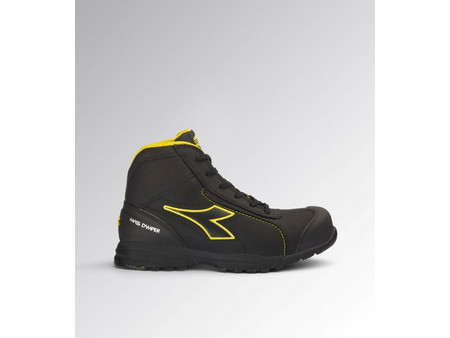 Diadora Glove Mds Master Μποτάκια Ασφαλείας S3 Αδιάβροχα Μαύρα Κίτρινα 1811370180013