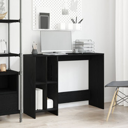 vidaXL Γραφείο Ξύλινο με Βιβλιοθήκη 102.5x35x75cm 862664