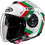 HJC i40N Velu MC41 White Green Red Κράνος Μηχανής Jet 1250gr